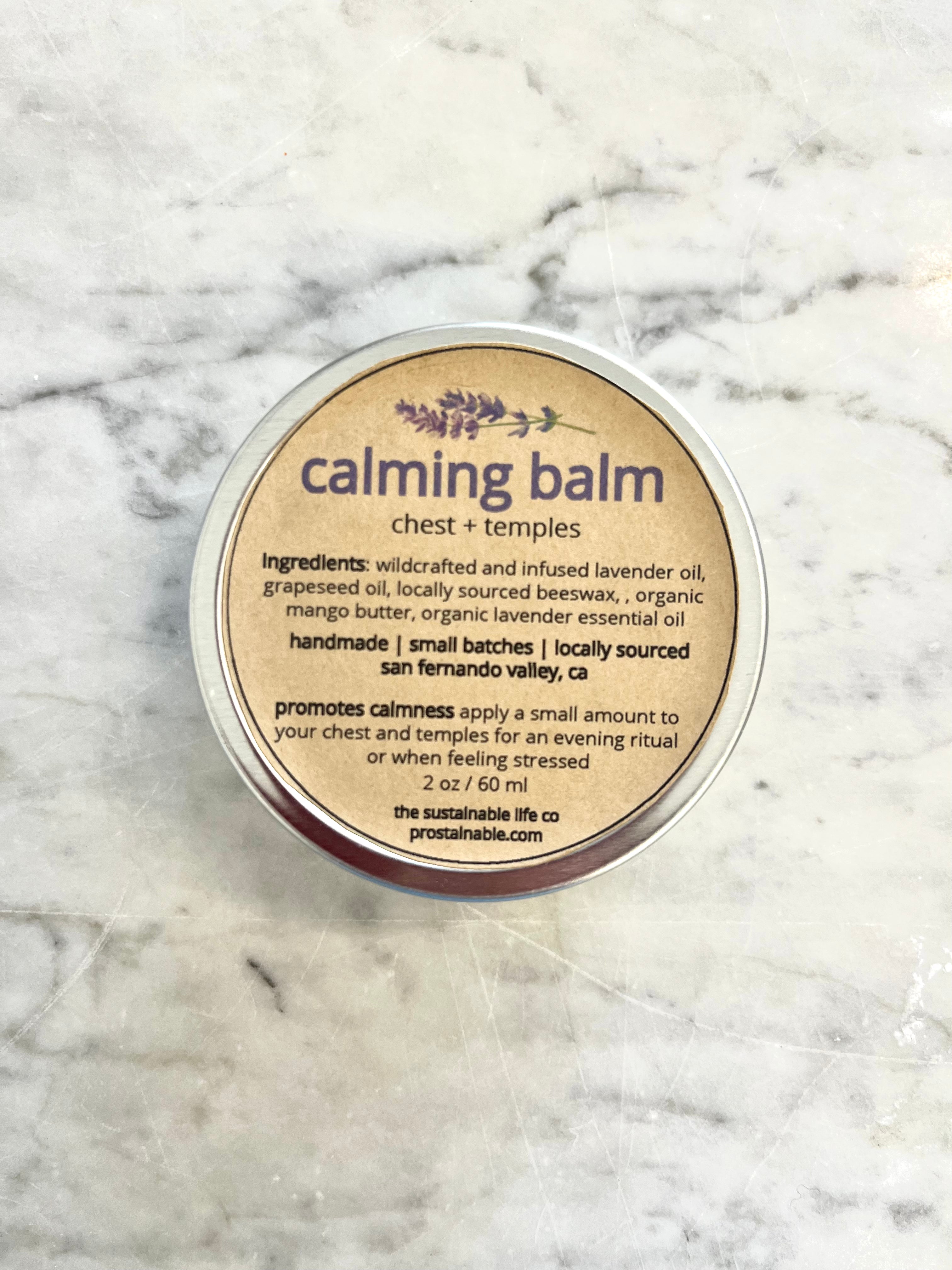 calming balm (lavender balm)