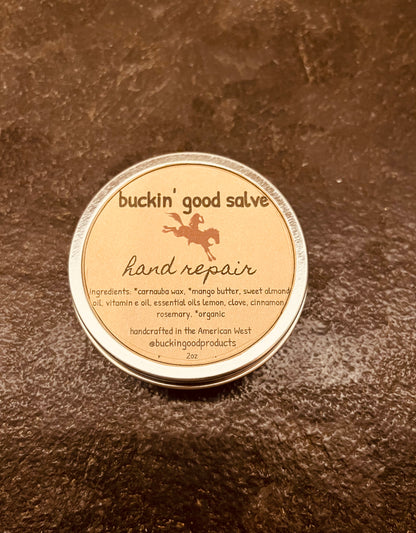 buckin’ good salve - deep moisture hand repair