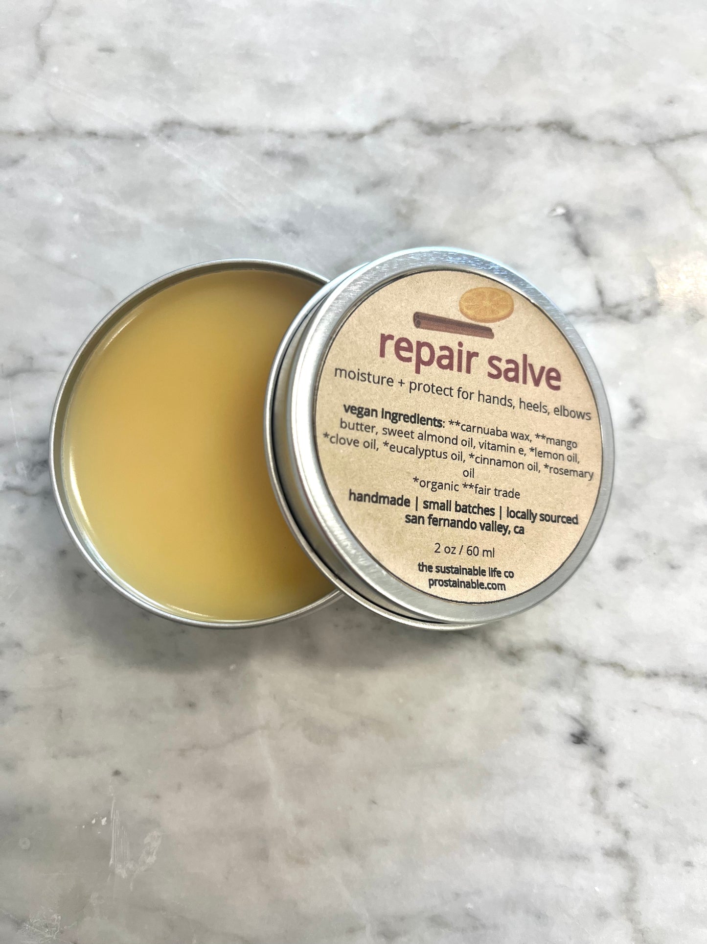 repair salve (deep moisture for hands)