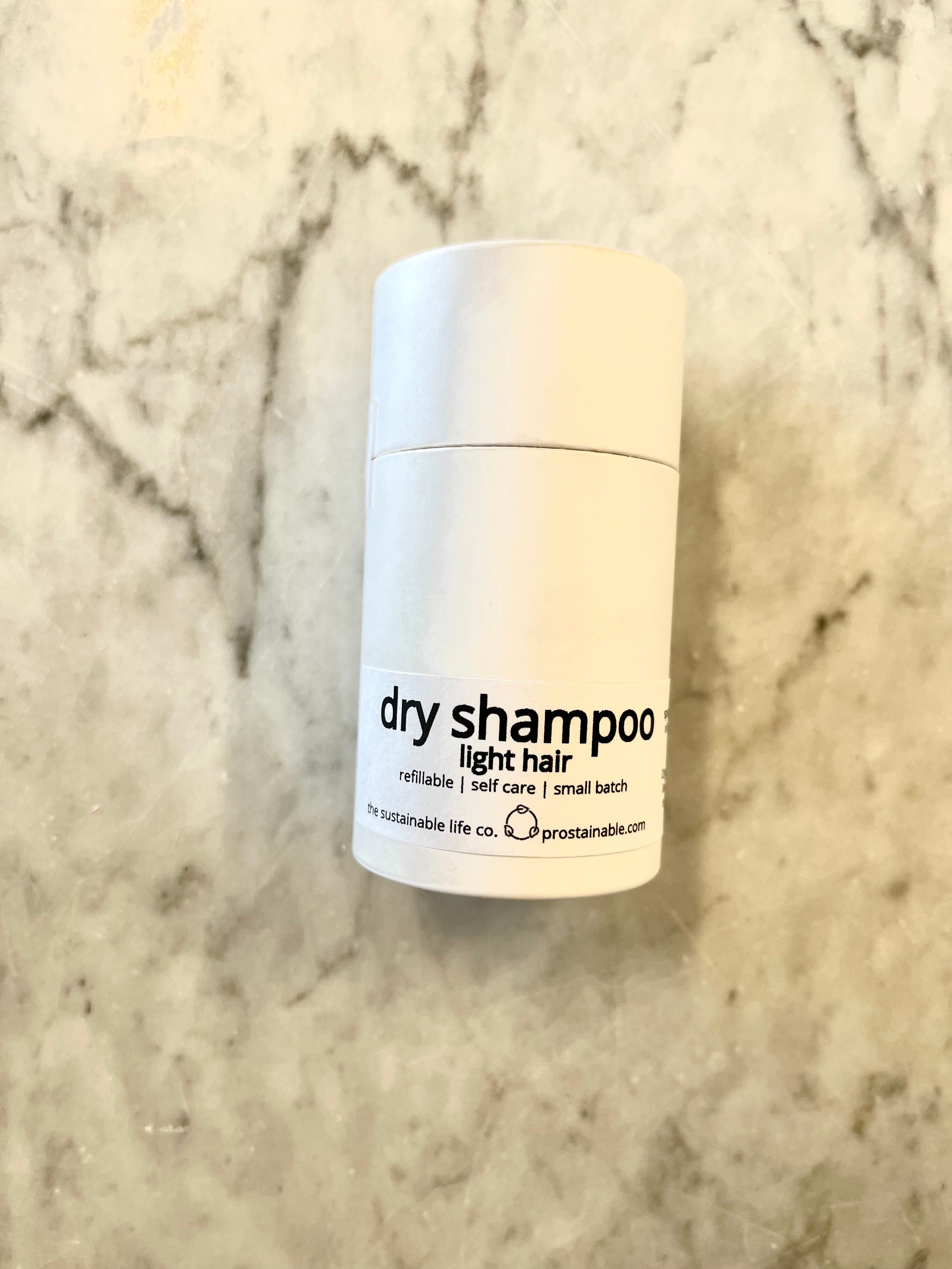 dry shampoo (light or dark hair)