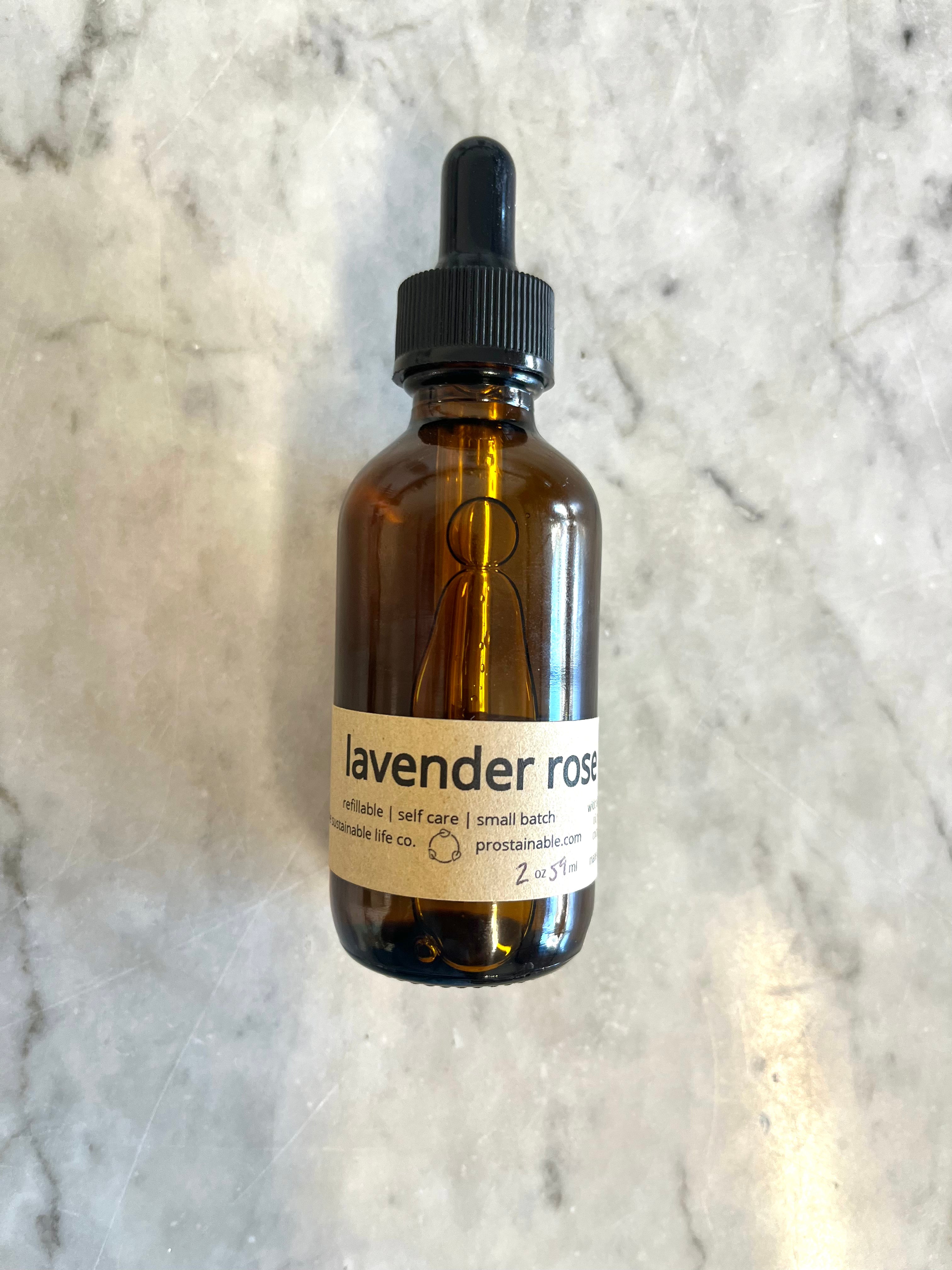 lavender rose body oil