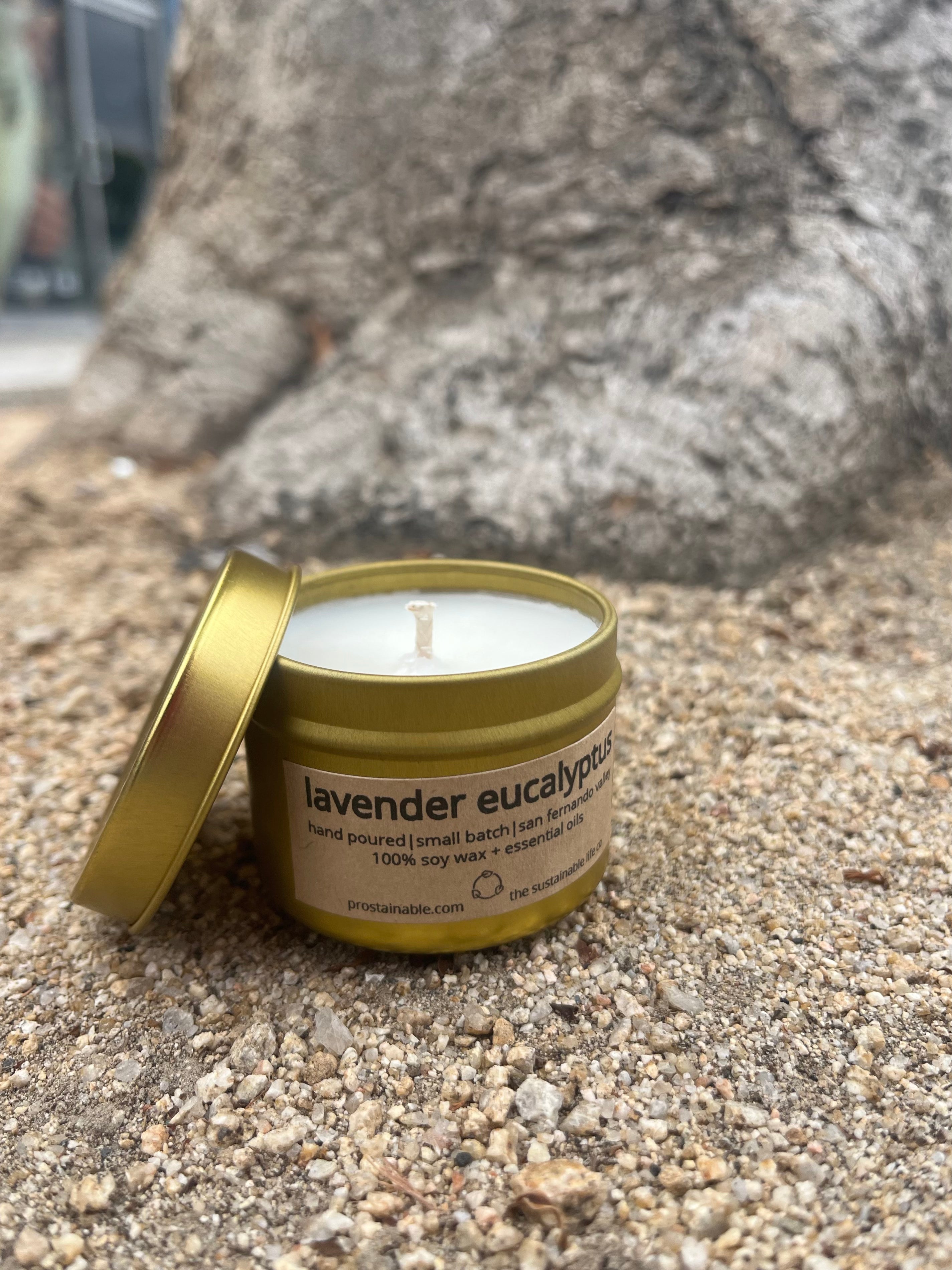 Gold Candle (Lavender Eucalyptus)