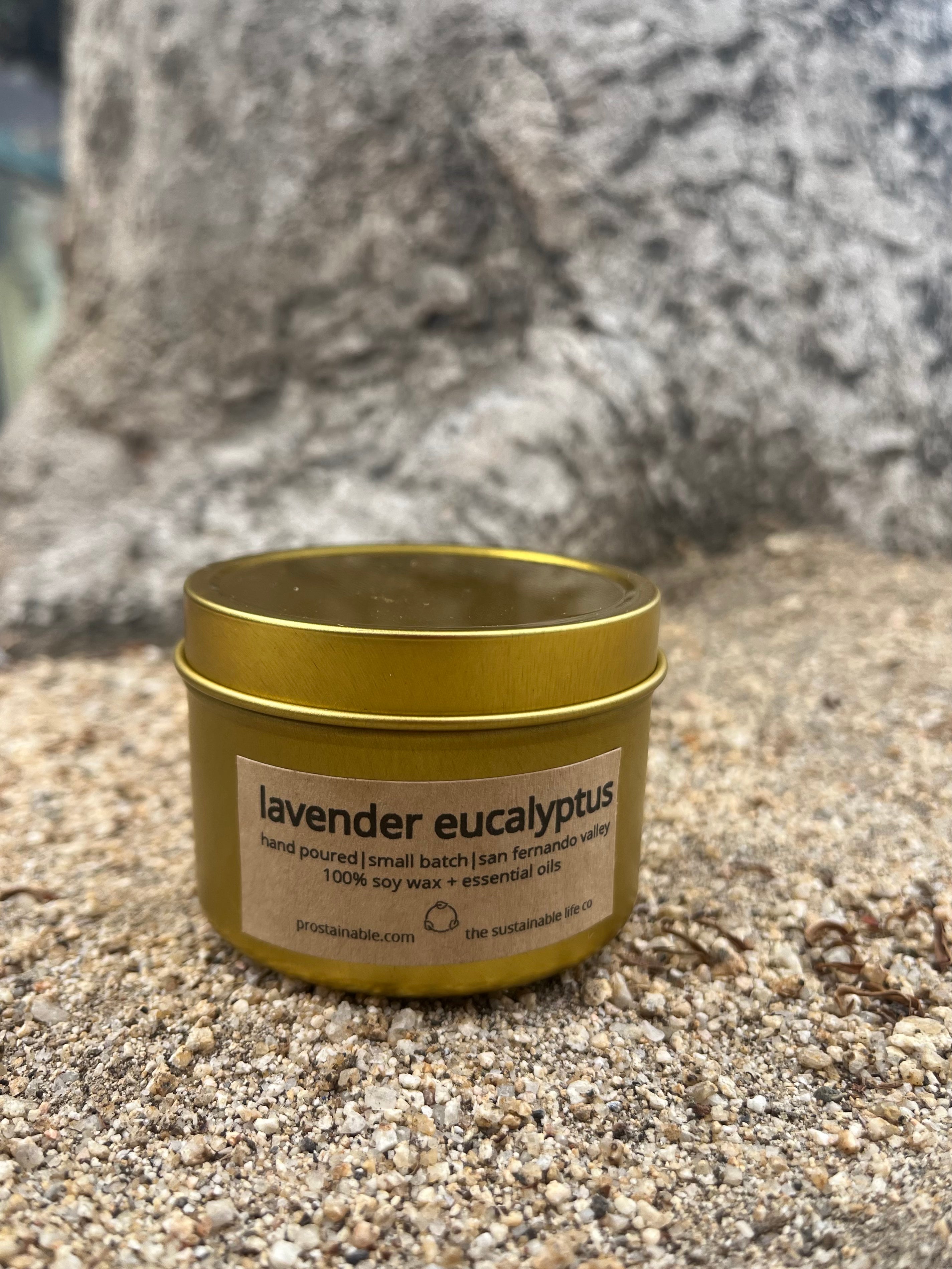 Gold Candle (Lavender Eucalyptus)