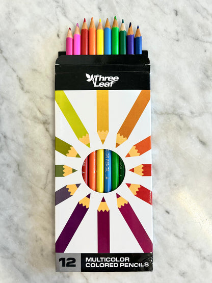 Eco colored pencils (12 pack)