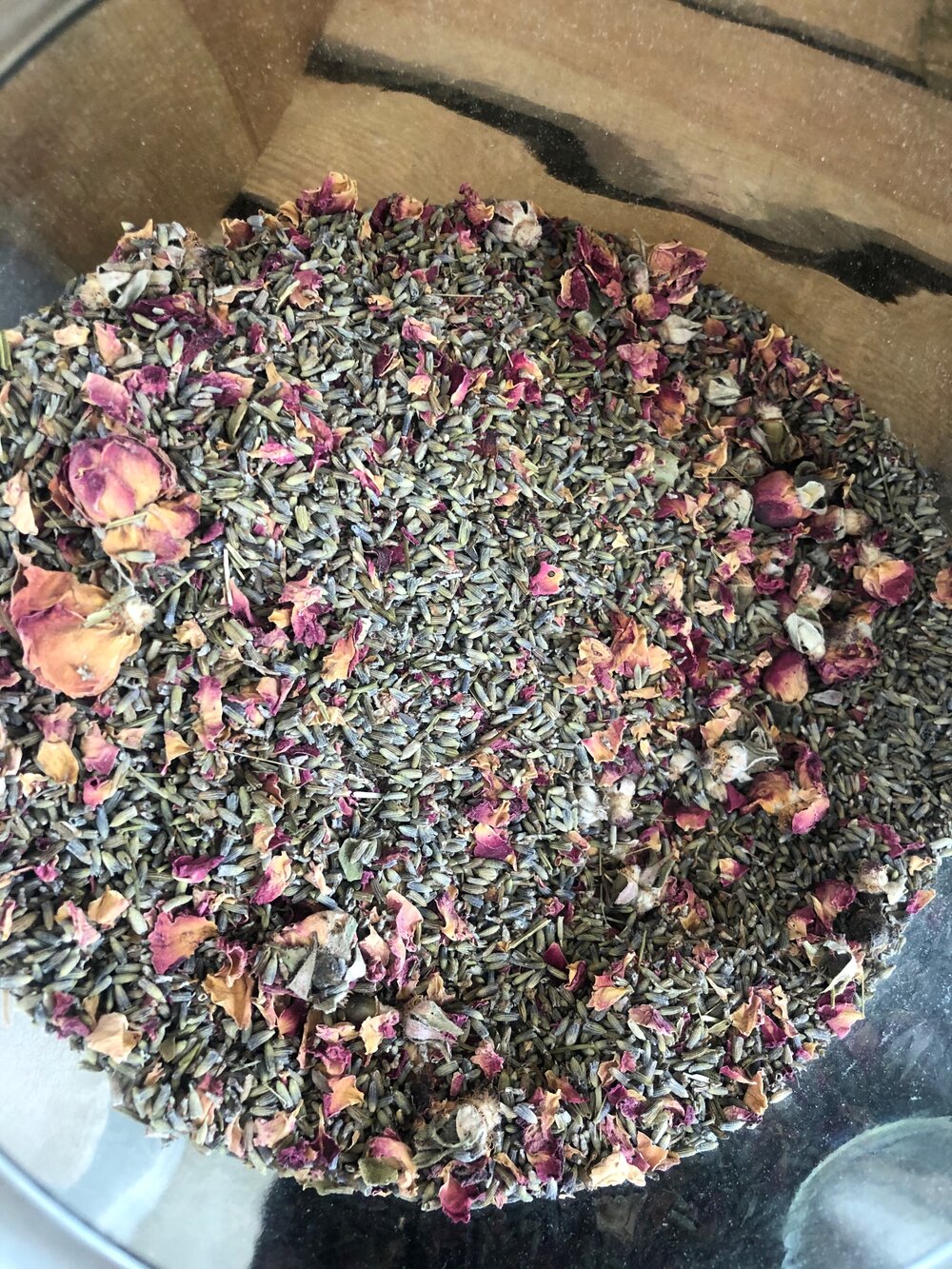 Lavender & Rose Sachet - Certified Organic French Lavender & Rose
