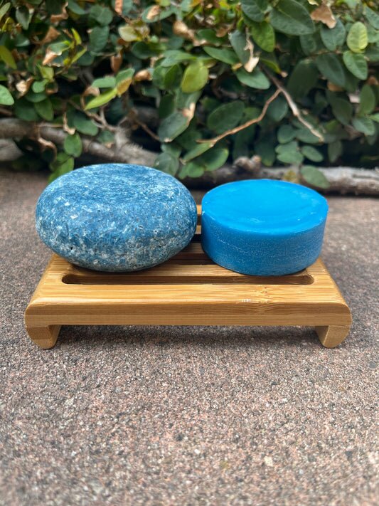 Energizing Blueberry Vanilla Hair Bars (Shampoo and Conditioner)