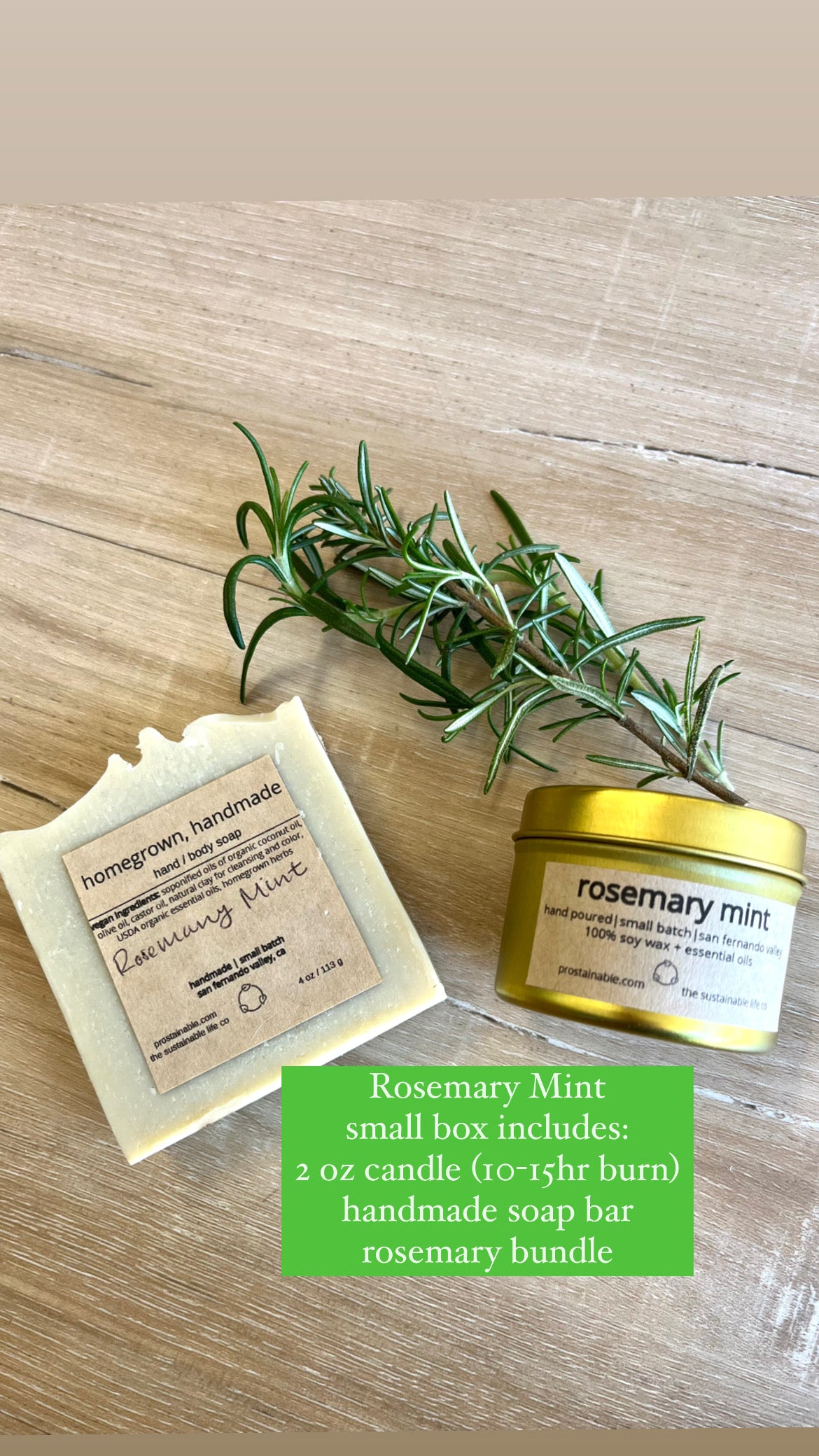 Mother’s Day Box (Rosemary Mint)