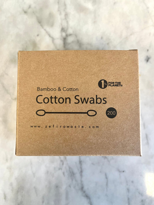 Cotton Swabs - 200pk bamboo cotton